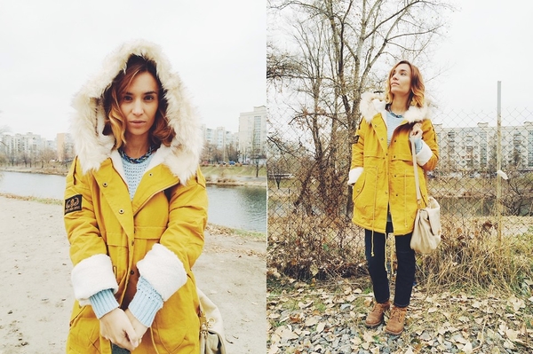 Зимние образы от украинских блогеров