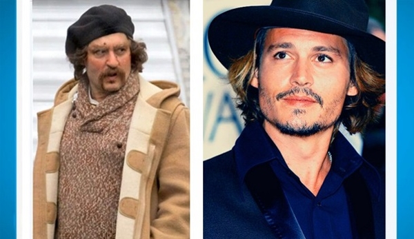 Джонни Депп стал похож на Жерара Депардье ради нового фильма с дочкой