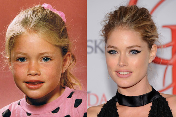 Из гадкого утенка в лебедя: Знаменитые модели в детстве и юности