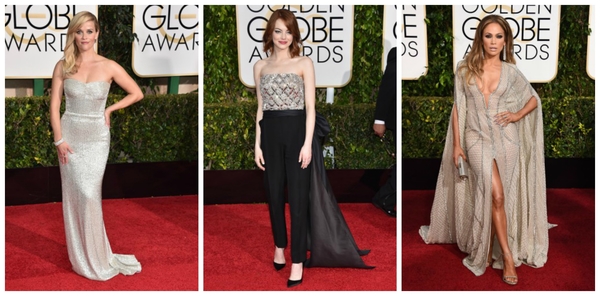 Золотой Глобус 2015: Самые яркие наряды знаменитостей