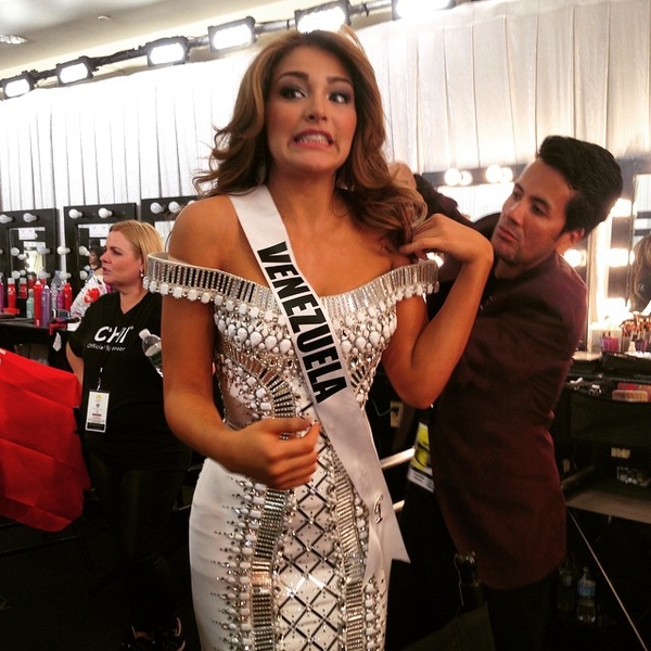 Мисс Вселенная 2014: Яркие фото из закулисья полуфинала