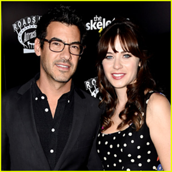 Беременная актриса Зоуи Дешанель выходит замуж