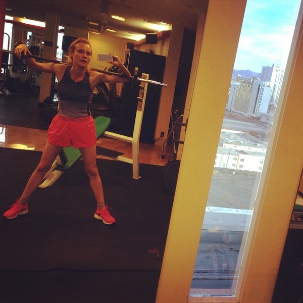 Фитнес-фото дня: Диана Крюгер