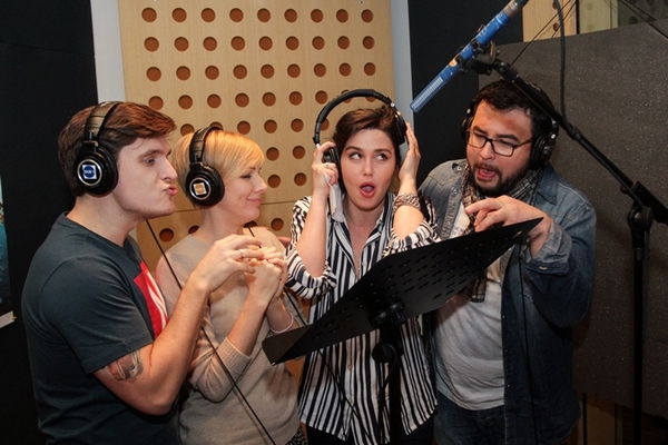 Украинские телеведущие заговорили голосом чаек