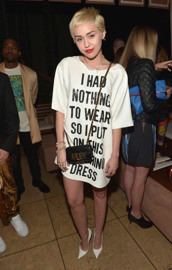 Look дня: Майли Сайрус