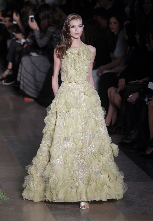 Весенняя нежность в кутюрной коллекции Elie Saab