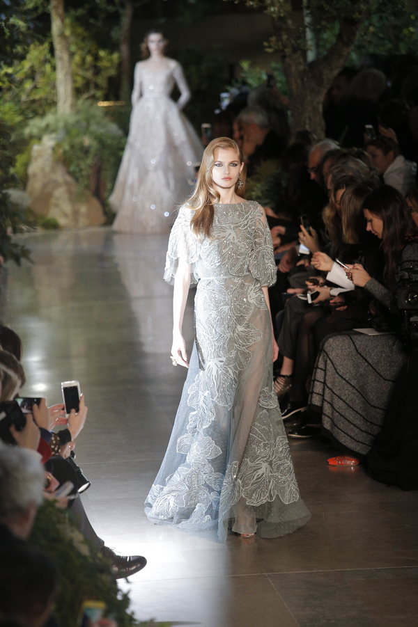 Весенняя нежность в кутюрной коллекции Elie Saab