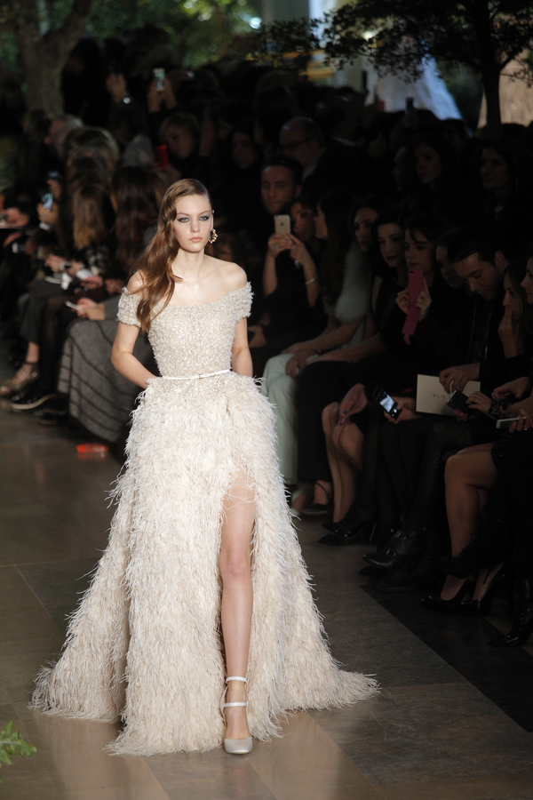 Весенняя нежность в кутюрной коллекции Elie Saab