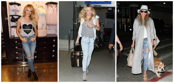 Рваные джинсы: Звездный пример