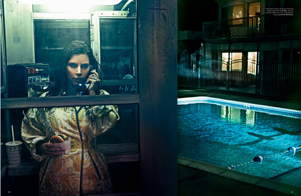 В Сеть попали все фотографии со скандальной съемки Ким Кардашян для Love