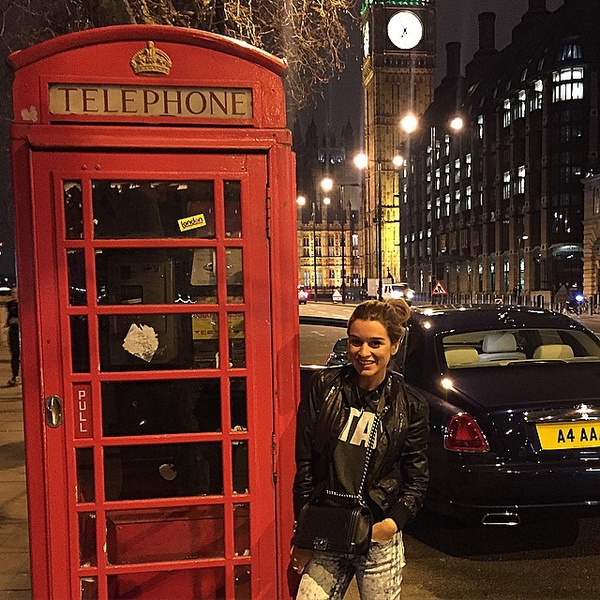 Ксения Бородина и Тимати повеселились в Лондоне