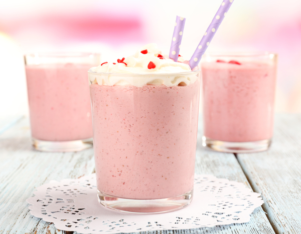 День святого Валентина: Рецепты смузи с клубникой