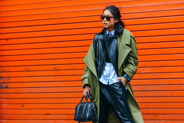 Неделя моды в Нью-Йорке: Street style от Томми Тона