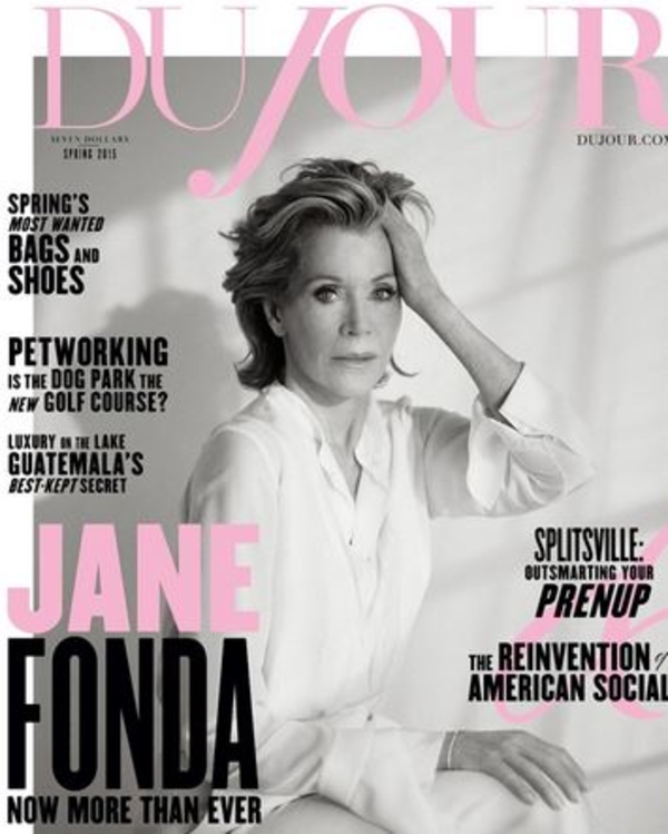 77-летняя актриса Джейн Фонда снялась в модной фотосессии