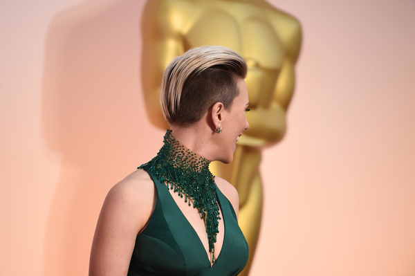 Оскар 2015: Скарлетт Йоханссон удивила прической