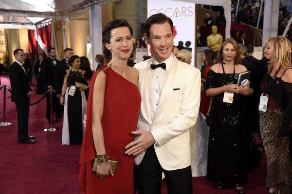 Бенедикт Камбербэтч пришел на Оскар с беременной супругой