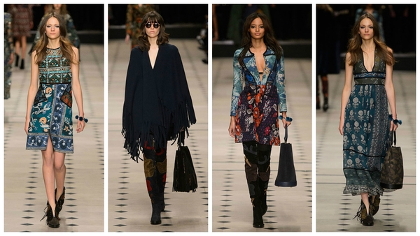 Неделя моды в Лондоне: Народные промыслы в коллекции Burberry