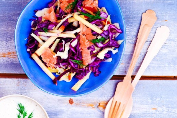 Великий пост 2015: ТОП-5 салатов из краснокочанной капусты