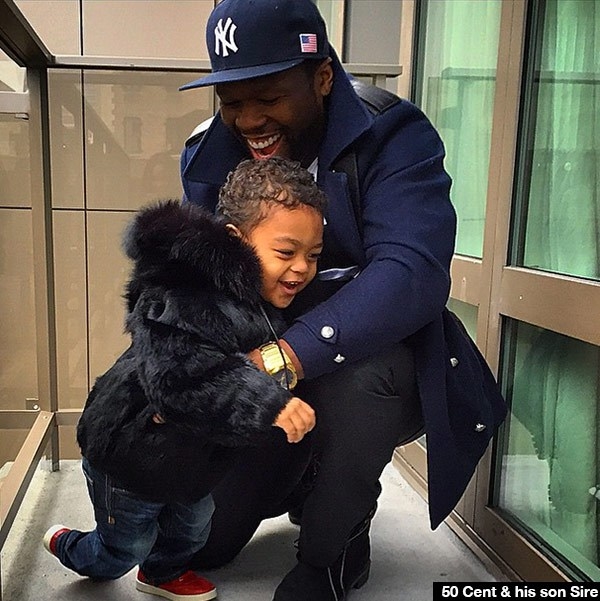 Двухлетний сын рэпера 50 Cent снялся в рекламе наушников