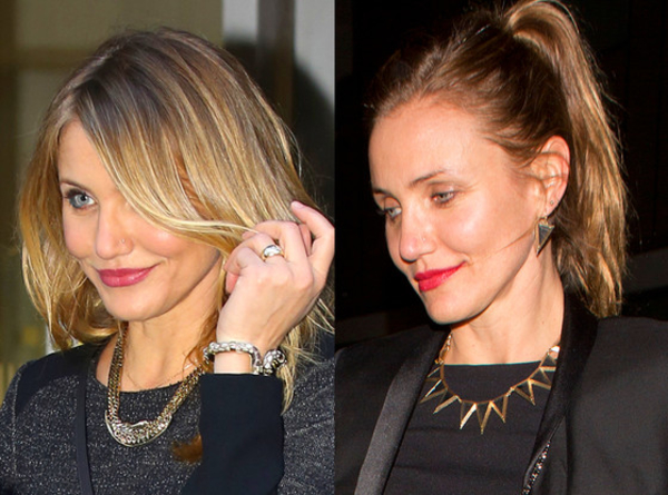 Курс на естественность: Камерон Диас стала шатенкой