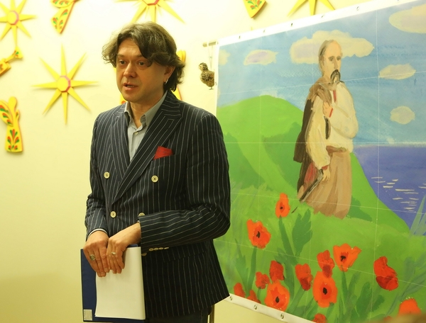 Актер Остап Ступка провел открытый Урок Великого Кобзаря