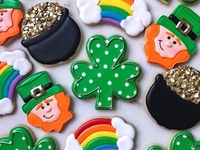 День святого Патрика 2020: Печенье Трилистник (рецепт с фото)