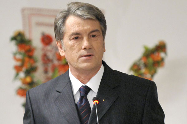 Виктор Ющенко: Мой сын пойдет воевать с большой честью