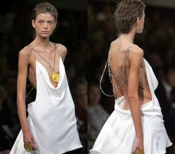 Модели с анорексией на Неделе моды: Комментарий дизайнера