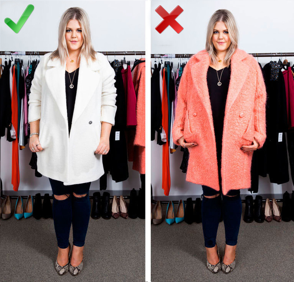 Мода для полных: как выглядеть стильно в пальто