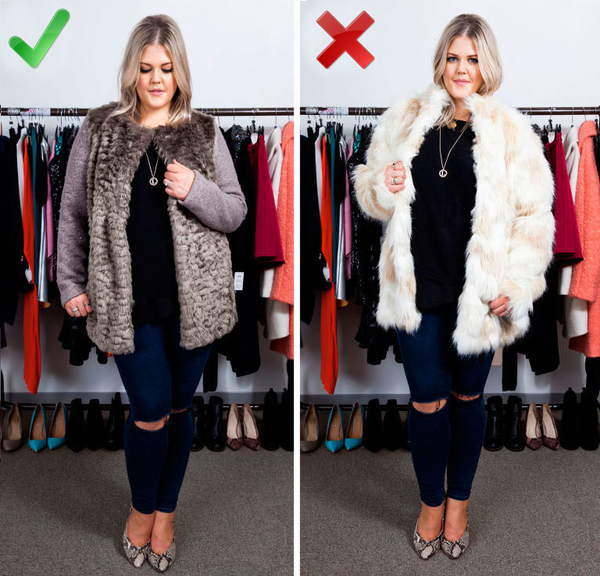 Мода для полных: как выглядеть стильно в пальто