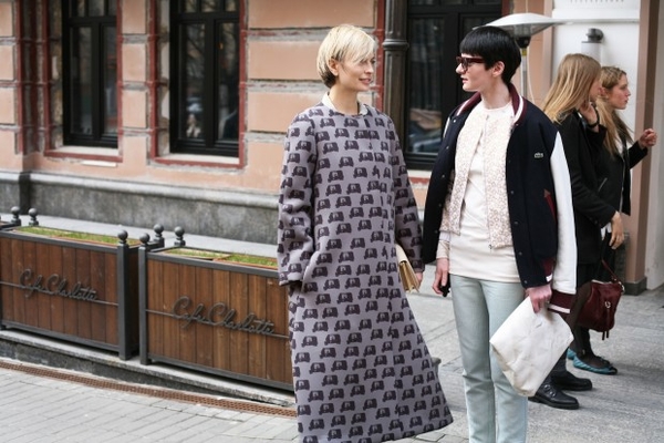 Streetstyle с киевских улиц: Лаконичные весенние образы