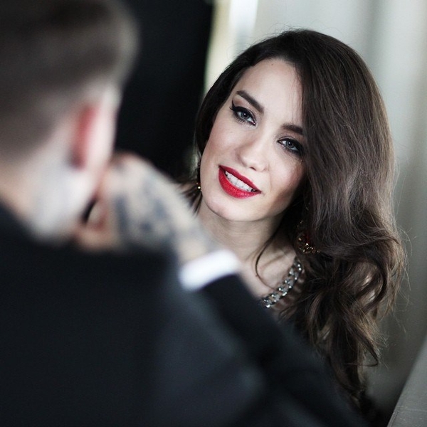 Беременная Вика Дайнеко снялась в фотосессии нижнего белья