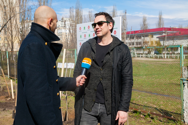 Харчишин, группа АнтитілА, Onuka высадили именную каштановую аллею