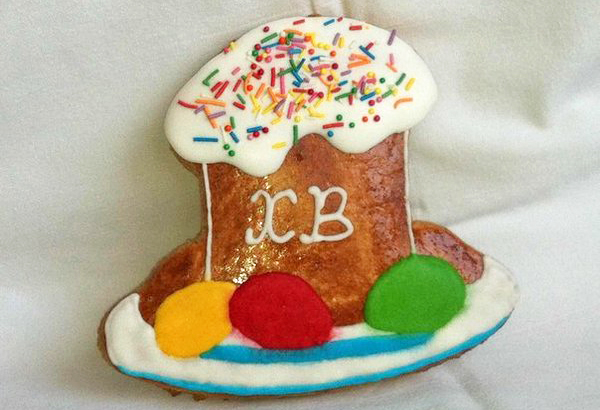 Как приготовить пасхальное печенье (видео)