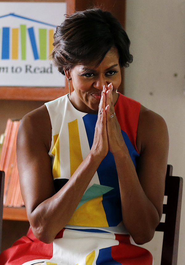 Жена Барака Обамы появилась на обложке журнала Glamour