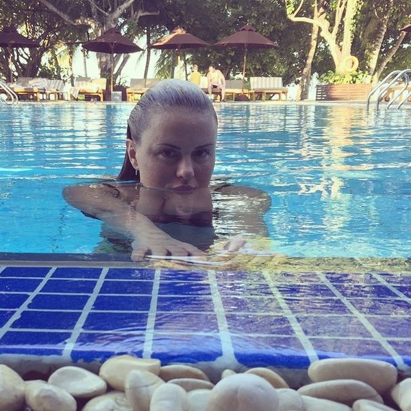 Анна Семенович показала фото с отдыха на Мальдивах