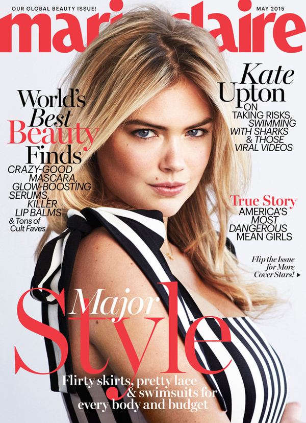 Звездные красотки в фотосессии для Marie Claire: Аптон, Азалия, Кравиц