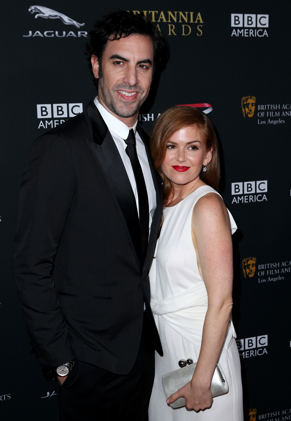 Скандальный актер Саша Барон Коэн в третий раз стал отцом