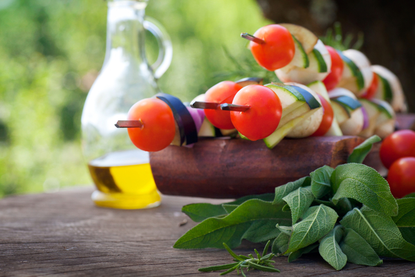 Как приготовить шашлык из овощей