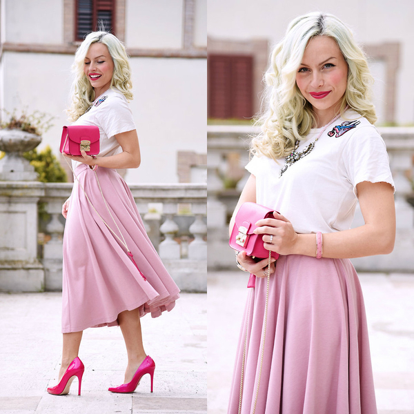 Модные юбки 2015: Стильные образы street style