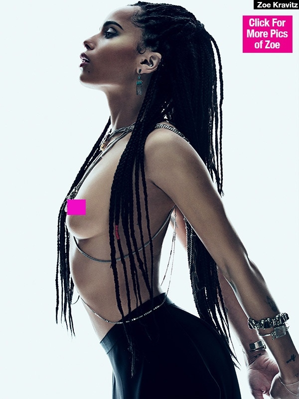 Дочка Ленни Кравица снялась топлес