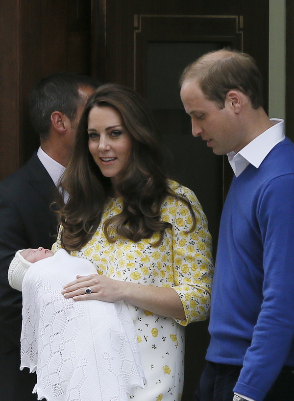 Кейт Миддлтон и принц Уильям зарегистрировали рождение дочки