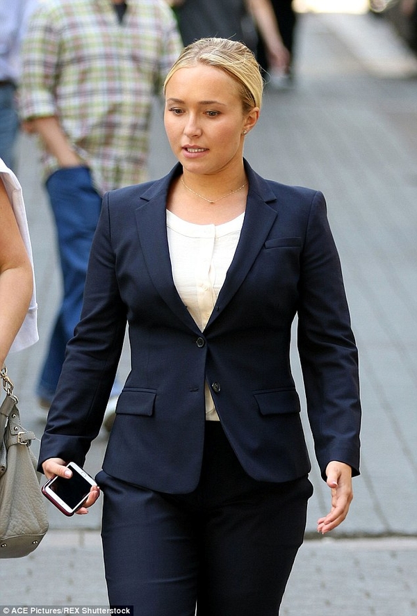 Хайден Панеттьери вышла в свет в странном образе