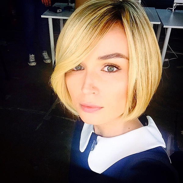 Евровидение 2015: Полину Гагарину прилетели поддержать муж и сын