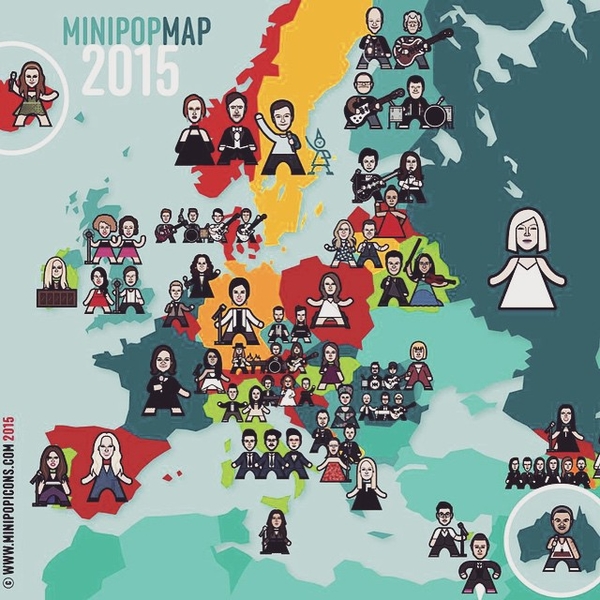 Финал Евровидения 2015: Как проголосовали страны