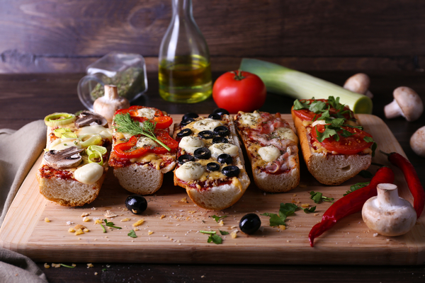 Как приготовить горячие бутерброды в итальянском стиле