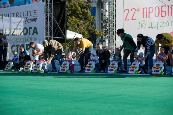 В Киеве состоится пробег для детей возрастом до года