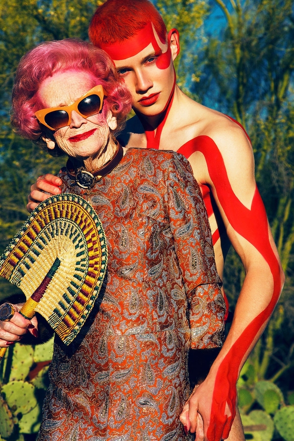 90-летняя модница украсила страницы журнала Vice UK