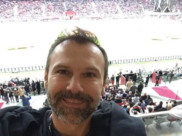 Вакарчук и Скрипка посетили матч Днепр – Севилья