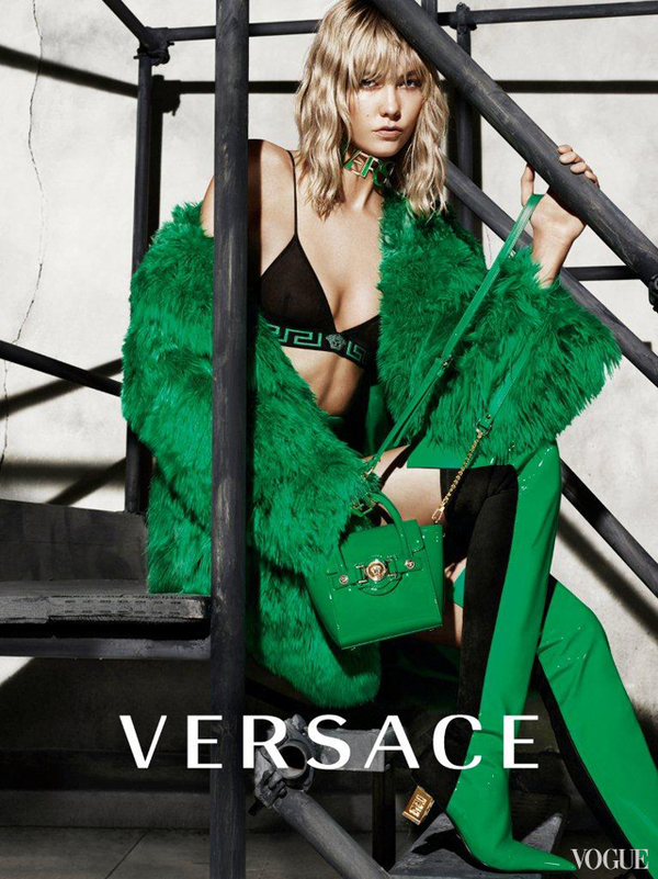 Известные модели снялись в рекламной кампании Versace